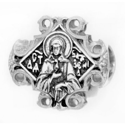Подвеска шарм на браслет святая Ксения 16319