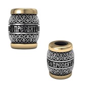 Православный шарм на браслет серебро 16365