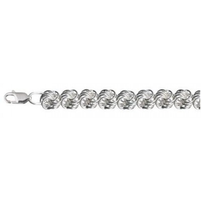 Женская серебряная цепочка Роза 29425