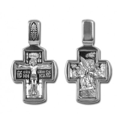 Крест православный для мальчика Ангел Хранитель 44204