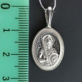 Нательная икона святой Александр Невский, арт. 45006
