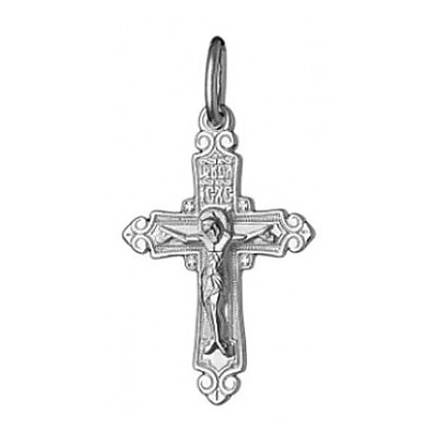 Детский серебряный крестик 18691
