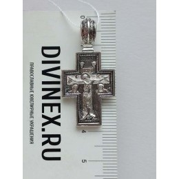 Крестик серебряный мужской Оранта 29186