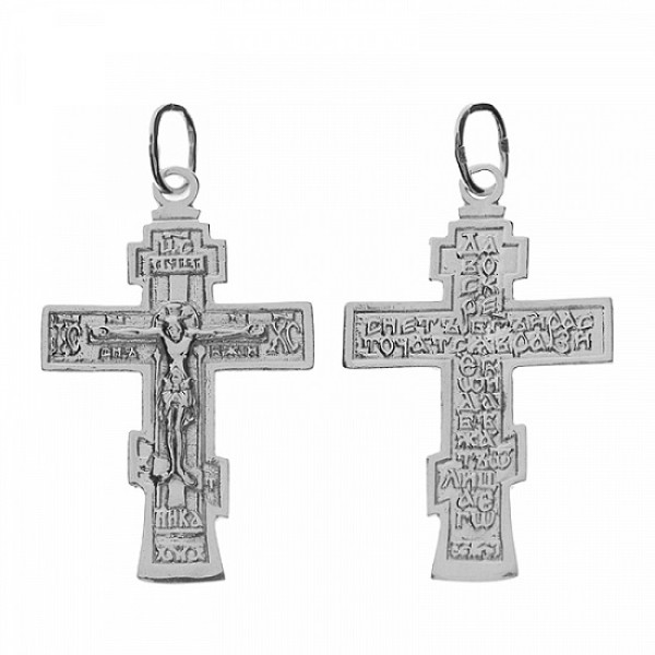 Серебряный крестик 346095