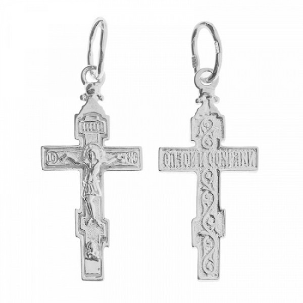 Серебряный крестик 346251