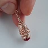 Ладанка на шею святой Матроны позолота мужская женская