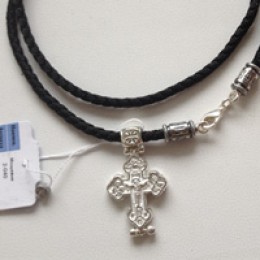 Мощевик нательный серебряный 38715