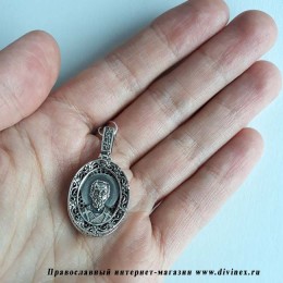 Медальон православный мощевик нательный Николай Чудотворец 30487