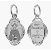 Серебряная подвеска женская Апполинария 17672