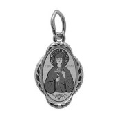 Серебряная подвеска женская Валентина (размер овала 18х13 мм, арт. 17673