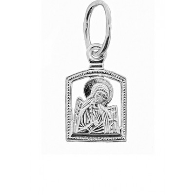 Нательная иконка из серебра Ангел Хранитель 18358