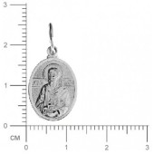 Серебряный подвеска апостол Павел нательная иконка арт. 18975