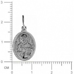 Серебряная подвеска Кирилл нательная иконка 18977