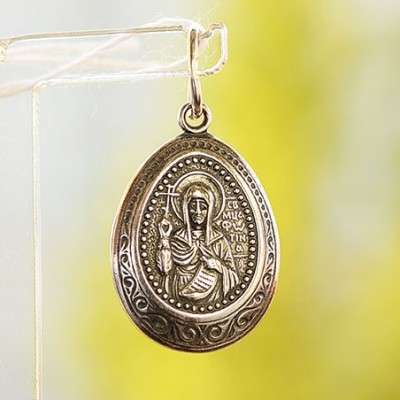 Серебряная подвеска икона Светлана Фотина 40109