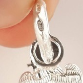 Серебряная подвеска с Ангелом Хранителем