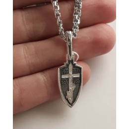 Мужской кулон Ангел Хранитель 44474