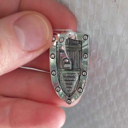 Мужской кулон из серебра Архангел Михаил икона 45466