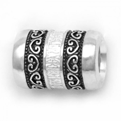 Православный шарм для браслета серебро 51479