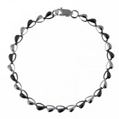 Серебряный браслет женский Фантазийное Сердце