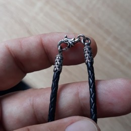 Кожаный шнурок на шею для крестика подвески 19051