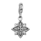 Серебряный шарм православный арт. 343152