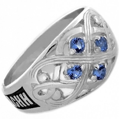 Православное кольцо женское 12074