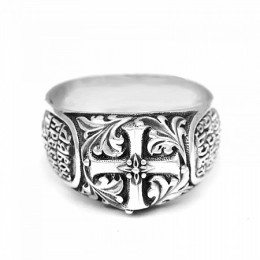 Печатка мужская православная с молитвой 17472