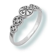 Кольцо серебряное Хризма арт. 39957