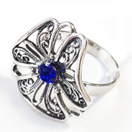 Кольцо Спаси и сохрани женское филигрань 40242