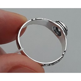 Серебряное кольцо православное женское 42872