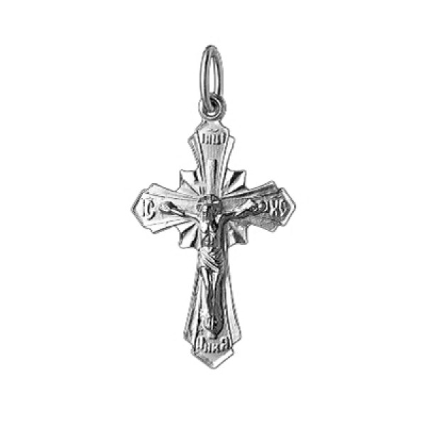 Серебряный крестик 293973