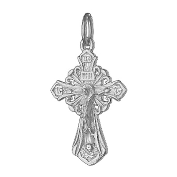 Серебряный крестик 294269
