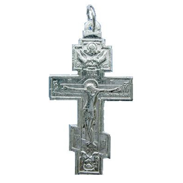 Серебряный крестик 294742