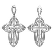 Серебряный крестик арт. 295151