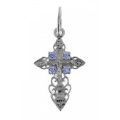 Серебряный крестик арт. 298067