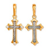 Серебряный крестик арт. 299150