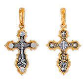 Серебряный крестик арт. 299156