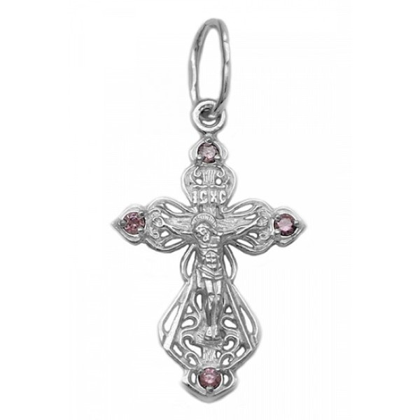 Серебряный крестик 316731