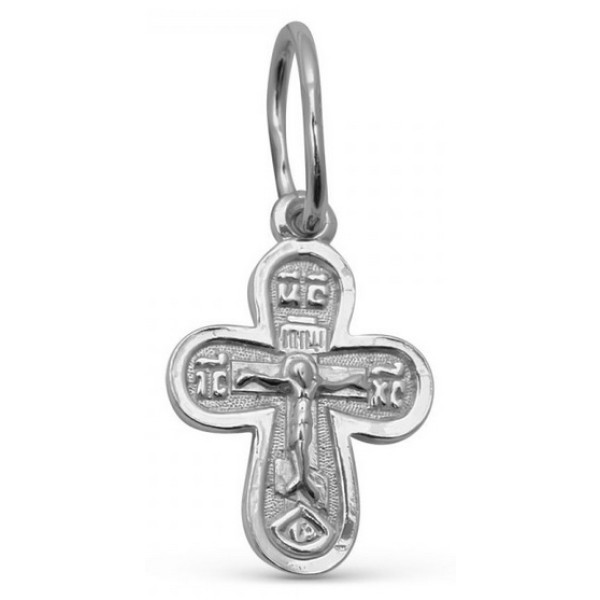 Серебряный крестик 331563