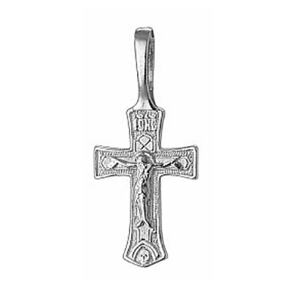 Серебряный крестик 332906