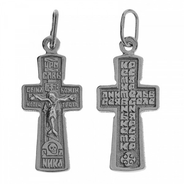 Серебряный крестик 338488