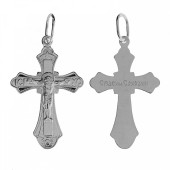 Серебряный крестик арт. 339025