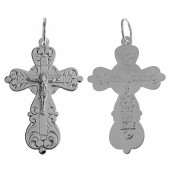 Серебряный крестик арт. 339037