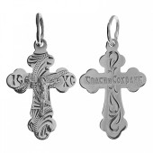 Серебряный крестик арт. 339043