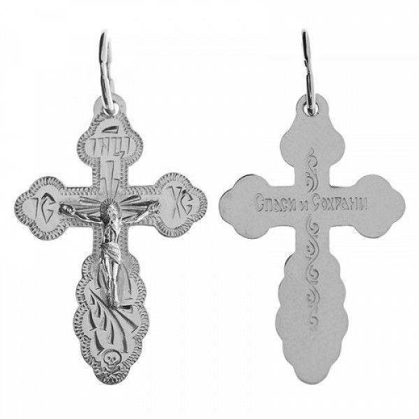Серебряный крестик арт. 339522