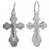 Серебряный крестик арт. 341605