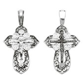 Серебряный крестик арт. 342695