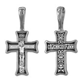 Серебряный крестик ребенку, арт. 342779