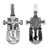 Серебряный крестик нательный ICXC NIKA, арт. 344415
