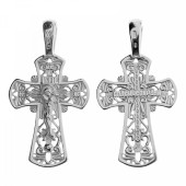 Серебряный крестик арт. 344601